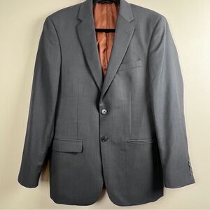 Jos A Bank Classic Gray Men's Blazer 95% Wool/5% Polyester Blend 38R